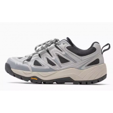 Men's summer hiking shoes, breathable, non-slip, lightweight casual shoes silver